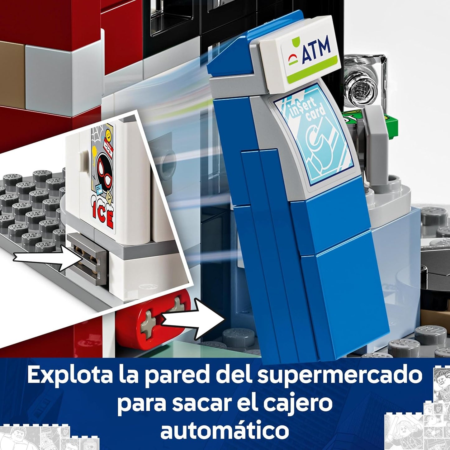 LEGO Marvel Multiverso Arácnido: Miles Morales vs. Mancha-76311