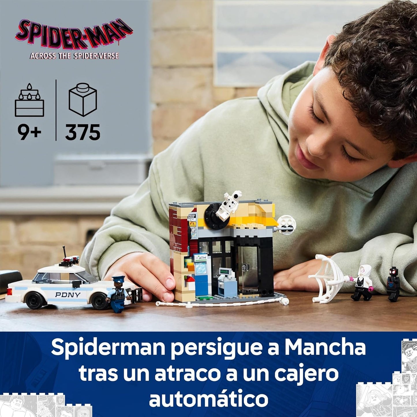 LEGO Marvel Multiverso Arácnido: Miles Morales vs. Mancha-76311