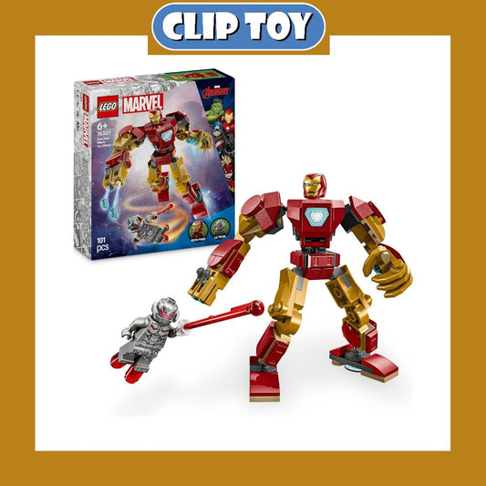 LEGO Marvel Armadura Robótica de Iron Man vs. Ultrón